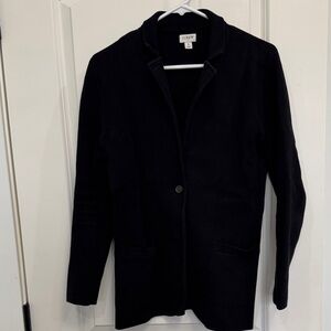 J. Crew Black Sweater Blazer